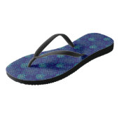 Bloemenprint teenslippers (Schuin)