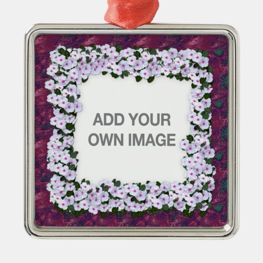 Bloemenrand 1 Ornament (Voorkant)