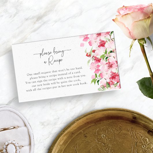 Bloemenrecept Informatiekaartje