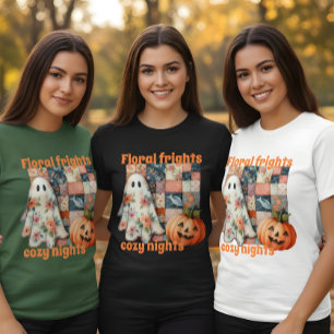 Bloemenrechten & Gezellige nachten T-shirt