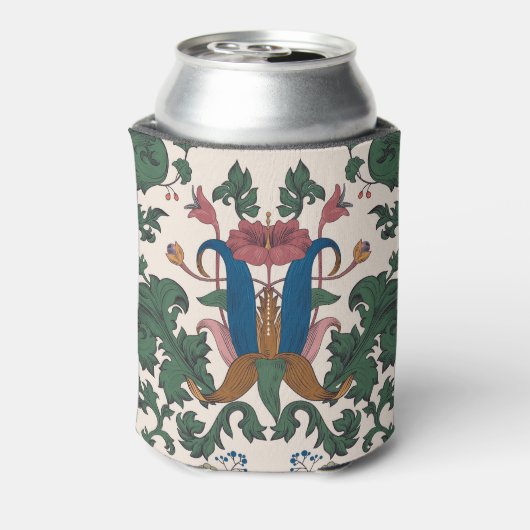  bloemenrenaissance behang. blikjeskoeler (Blikje Achterkant)