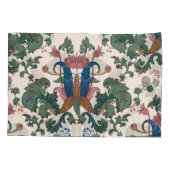  bloemenrenaissance behang. kussensloop (Achterkant)