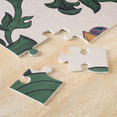  bloemenrenaissance behang. legpuzzel (Zijkant)