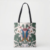  bloemenrenaissance behang. tote bag (Voorkant)