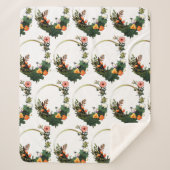 Bloemenring Sherpa Deken (Voorkant)