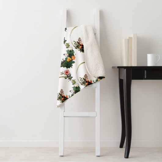 Bloemenring Sherpa Deken (In situ)