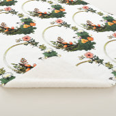 Bloemenring Sherpa Deken (3/4)