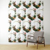 Bloemenring Wandkleed (In situ)