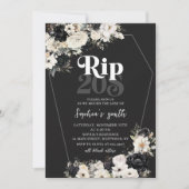 Bloemenrip 20s Dood aan mijn jeugd 30e verjaardag Kaart (Voorkant)