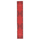Bloemenrood Gotisch 16 x 108 Tafellopers Lange Tafelloper (Voorkant)