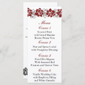 bloemenrood Wedding menu (Voorkant / Achterkant)