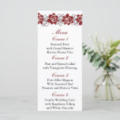 bloemenrood Wedding menu (Staand voorkant)