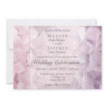 Bloemenroze Paarse Hydrangea Tuin Bruiloft