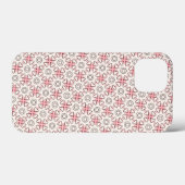 Bloemenroze patroon Case-Mate iPhone case (Achterkant (horizontaal))