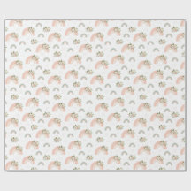 Bloemenroze regenboog