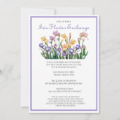Bloemenruil Iris Bollen Kaart (Voorkant)