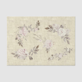 bloemenrustiek tissuepapier