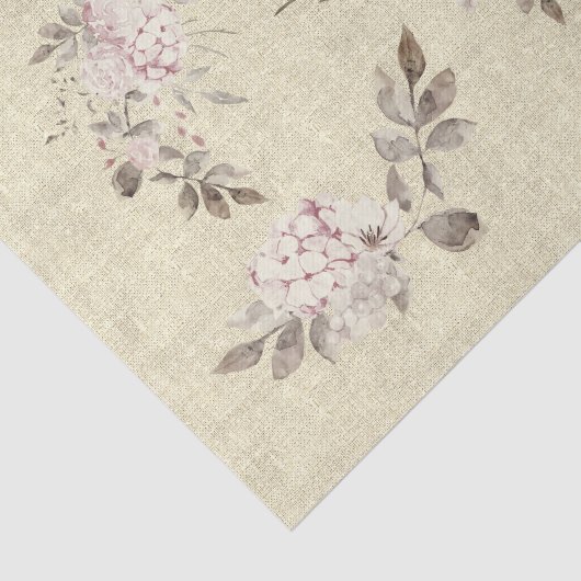 bloemenrustiek tissuepapier (Detail)