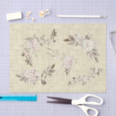 bloemenrustiek tissuepapier (Craft)