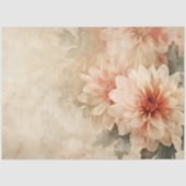  bloemenrustieke efemere decoupage tissuepapier (Voorkant)