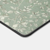  Bloemensalie Groen Monogram Bureaumat (Hoek)