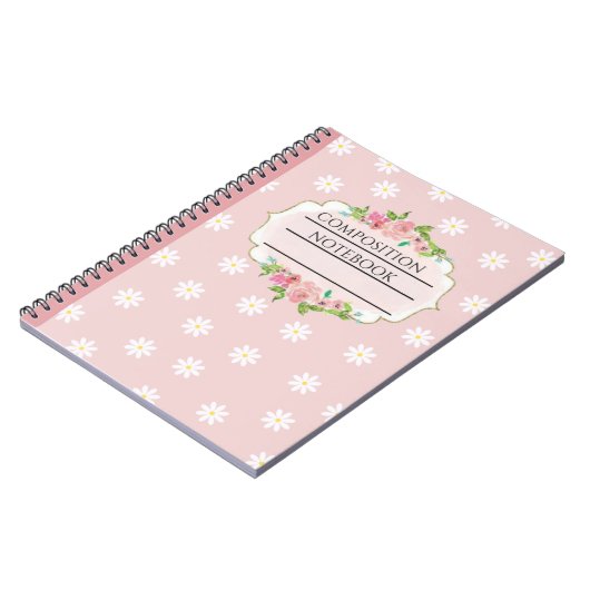 bloemensamenstelling notebook notitieboek (Linkerzijde)