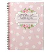 bloemensamenstelling notebook notitieboek (Voorkant)