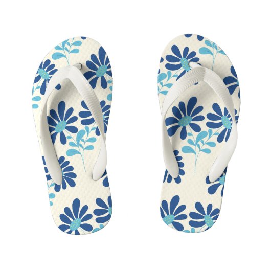 Bloemensandalen Kinder Teenslippers (Voetbed)