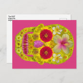 Bloemenschedel 8 briefkaart (Voorkant / Achterkant)