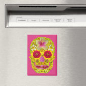 Bloemenschedel 8 magneet (Insitu (Vaatwasser))