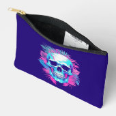 Bloemenschedel in Vaporwave-stijl Etui (Open)