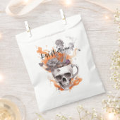 Bloemenschedel mok bedankzakje (Geknipt)