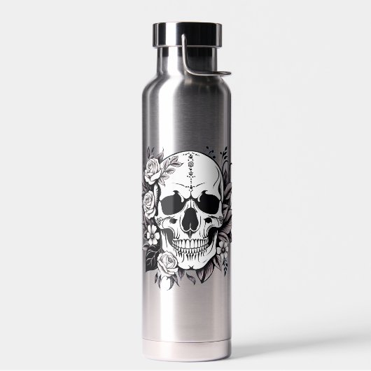 Bloemenschedel waterfles (Links)