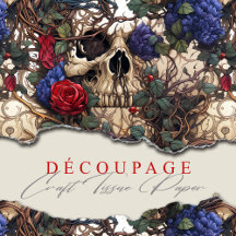 Bloemenschedels Rozen Blauw Bloemen Gotisch