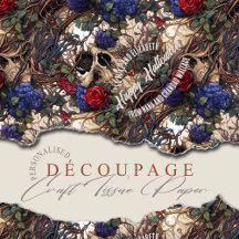 Bloemenschedels Rozen Blauw Bloemen Gotisch