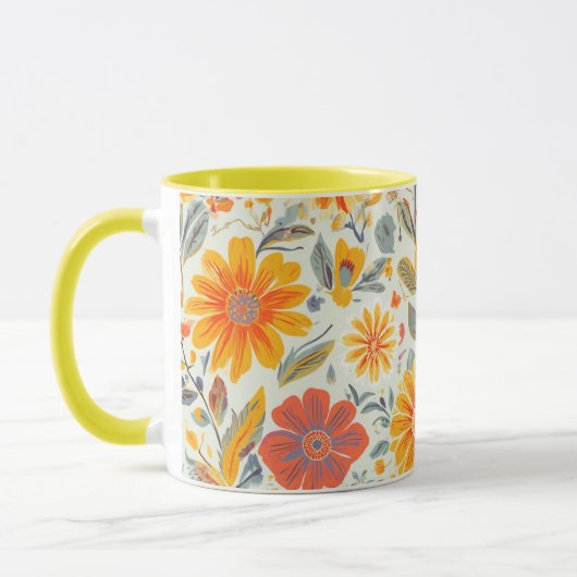 Bloemenschenk Mok (Links)