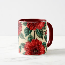 Bloemenschenk Mok