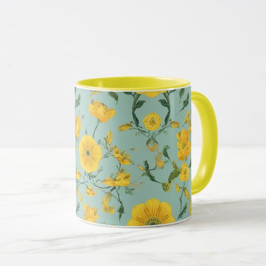 Bloemenschenk Mok