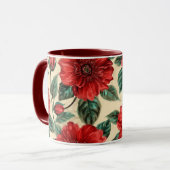 Bloemenschenk Mok (Voorkant links)
