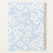 Bloemenscherm - Poederblauw Planner (Achterkant)