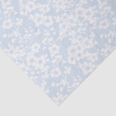 Bloemenscherm - Poederblauw Tissuepapier (Detail)