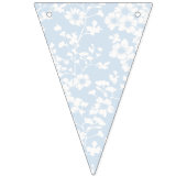 Bloemenscherm - Poederblauw Vlaggetjes (Tweede vlag)