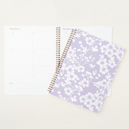 Bloemenscherm - Stof Lavendel Planner (Display)