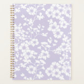 Bloemenscherm - Stof Lavendel Planner (Voorkant)