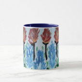 Bloemenschildering Mok (Midden)