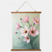 Bloemenschildering Muur Decoratie Hangend Wandkleed (Voorkant)