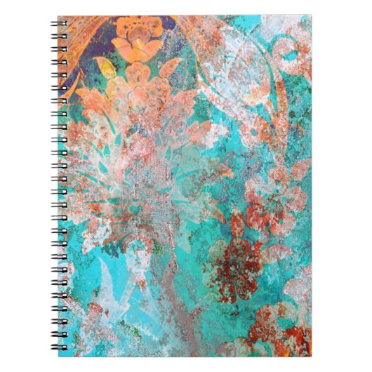 Bloemenschildering Notitieboek (Voorkant)