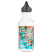 Bloemenschildering Waterfles (Links)