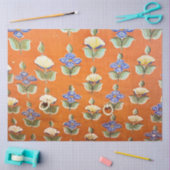 Bloemenschilderkunst Indiase wandkunst Tissuepapier (Craft)