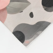 Bloemenschildpad Fleece Deken (Hoek)